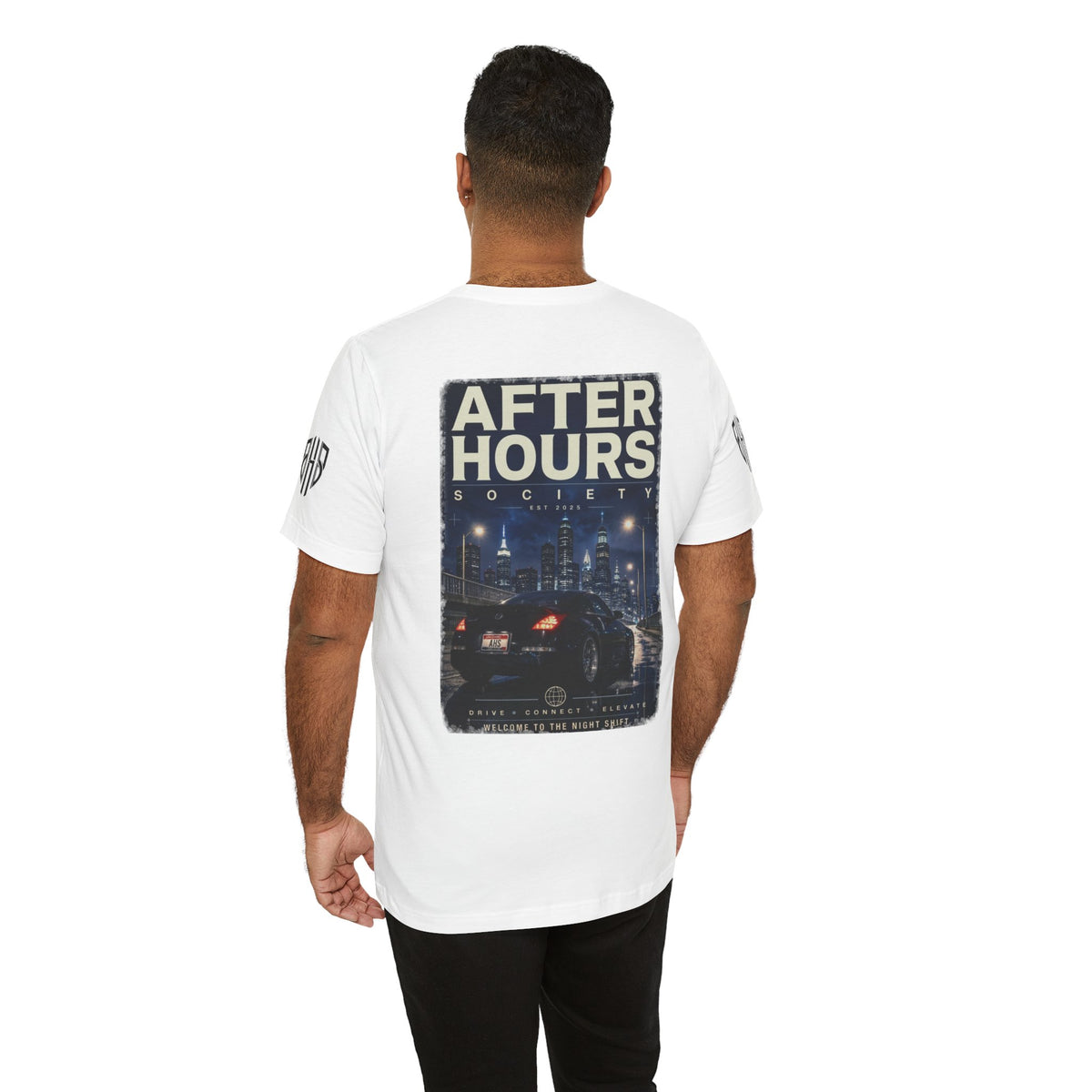 After Hours Society Tee — Night City Graphic T-Shirt