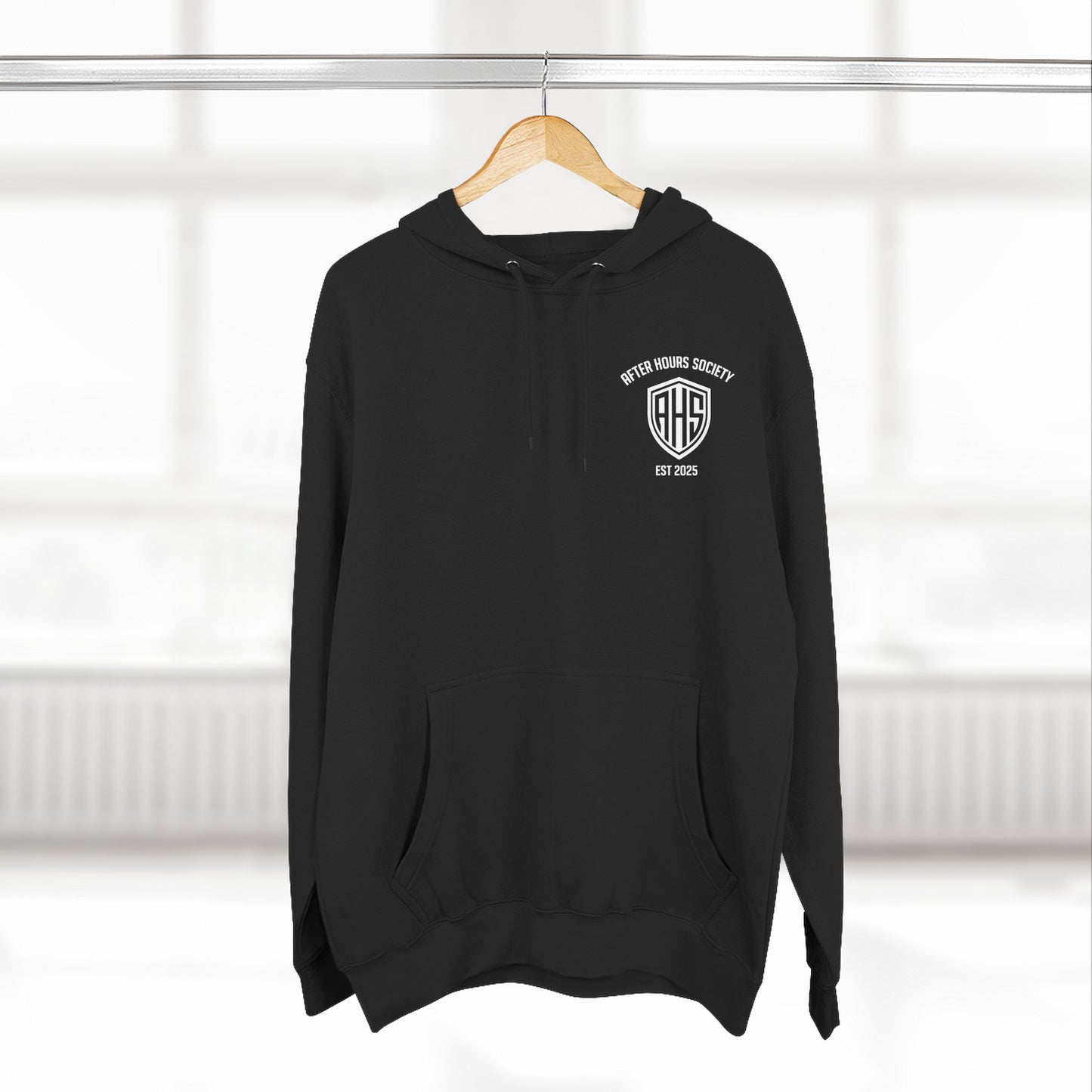 Hoodie - Athletic Shield Logo Fleece Pullover (AHS Monogram)