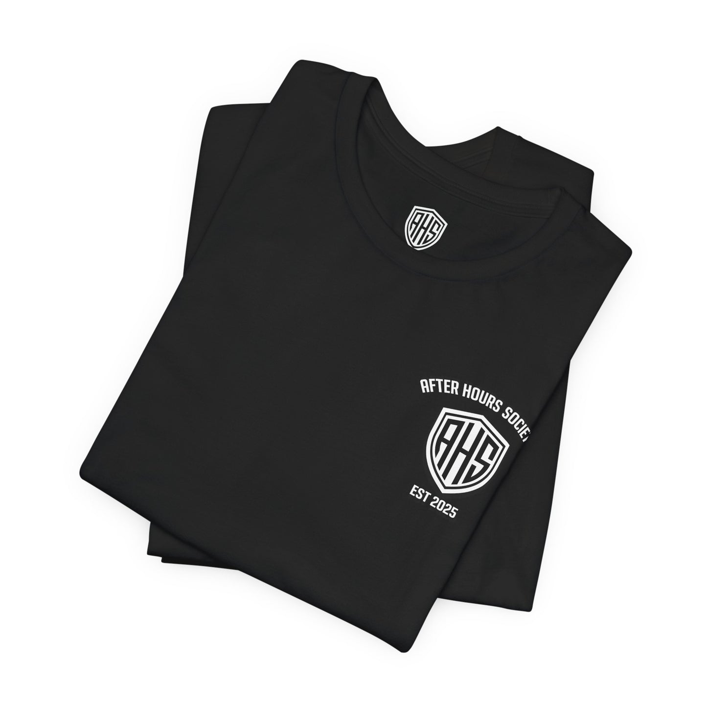 Shield Logo T-Shirt — Retro Athletic Crest Tee (Est. 2015)