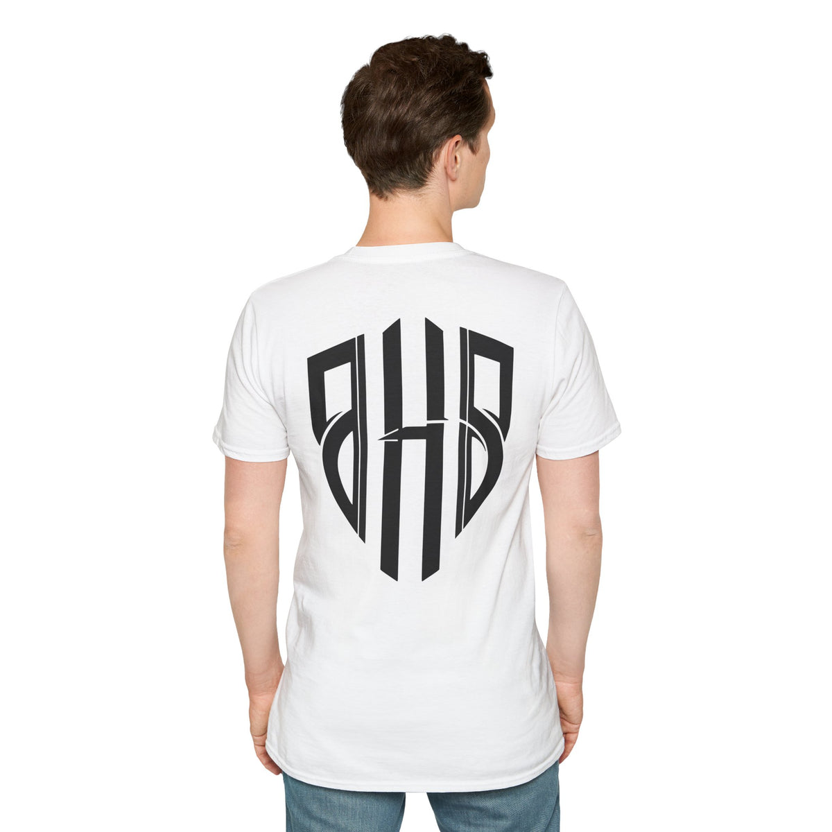 Retro Shield Logo T-Shirt — Est. 2025 Minimal Chest Emblem