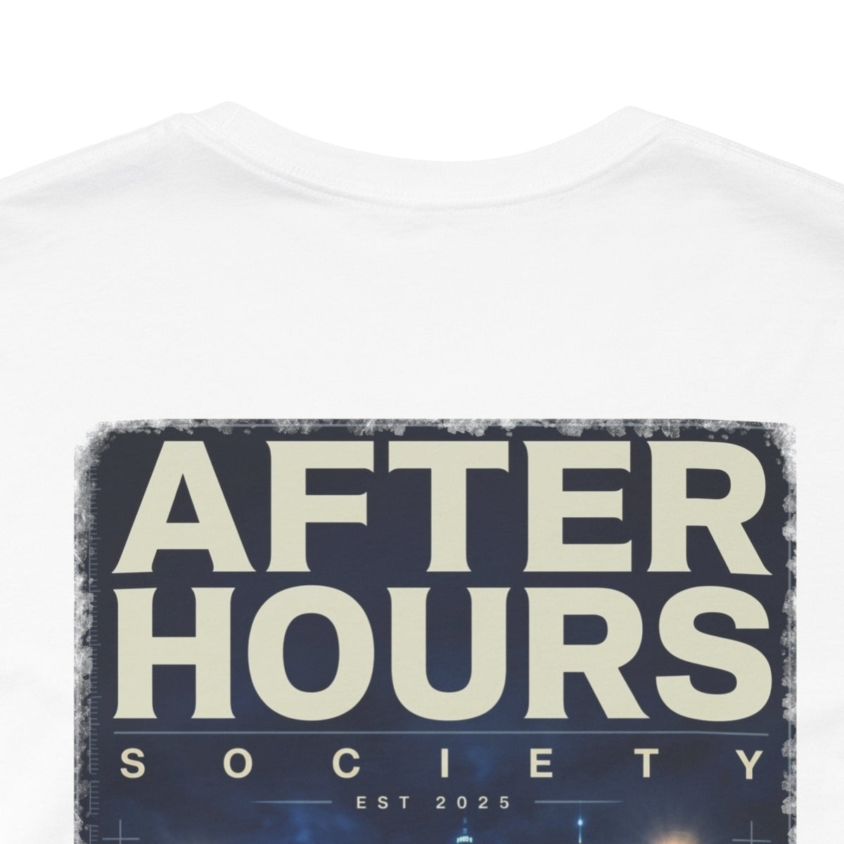 After Hours Society Tee — Night City Graphic T-Shirt
