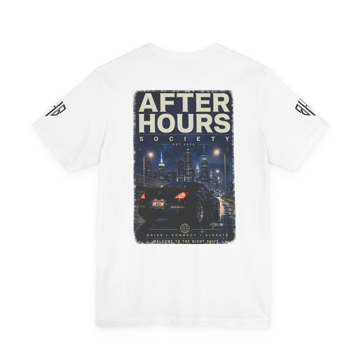 After Hours Society Tee — Night City Graphic T-Shirt