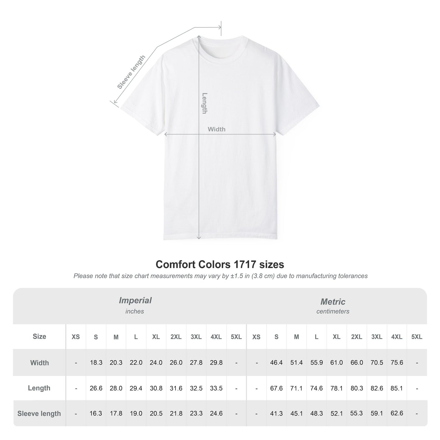 Crossed intentions T-Shirt — Graphic Back Print with Small Chest Logo