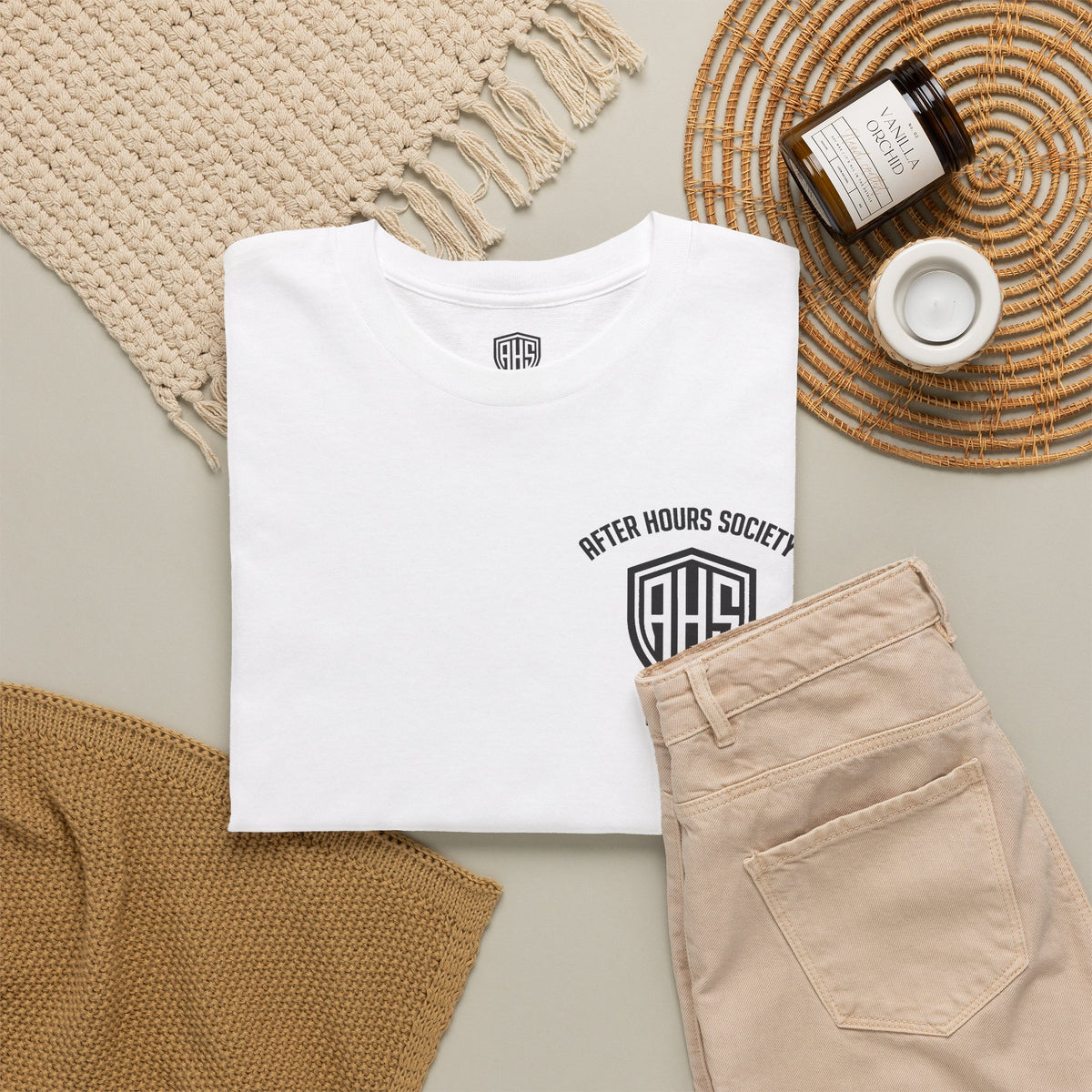 AHS Shield Logo Heavy T-Shirt (Est. 2025)